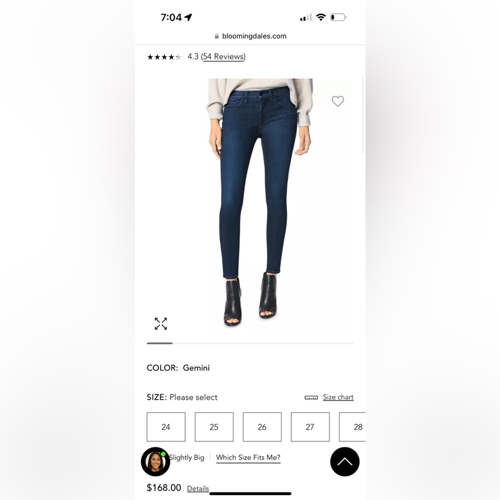 Joes Jeans Icon Ankle size 27